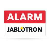 SAM-252.10 label ALARM 80 x 50 mm
