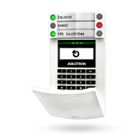 JA-154E Беспроводная панель управления с дисплеем, клавиатурой и RFID считывателем