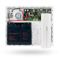 JA-106KR контрольная панель с встроенным GSM/GPRS/ LAN коммуникатором и радиомод