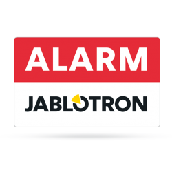 SAM-252.10 label ALARM 80 x 50 mm