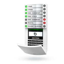 JA-114E адресный модуль доступа с RFID считывателем, ЖК дисплеем и клавиатурой