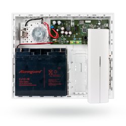 JA-106KR контрольная панель с встроенным GSM/GPRS/ LAN коммуникатором и радиомод